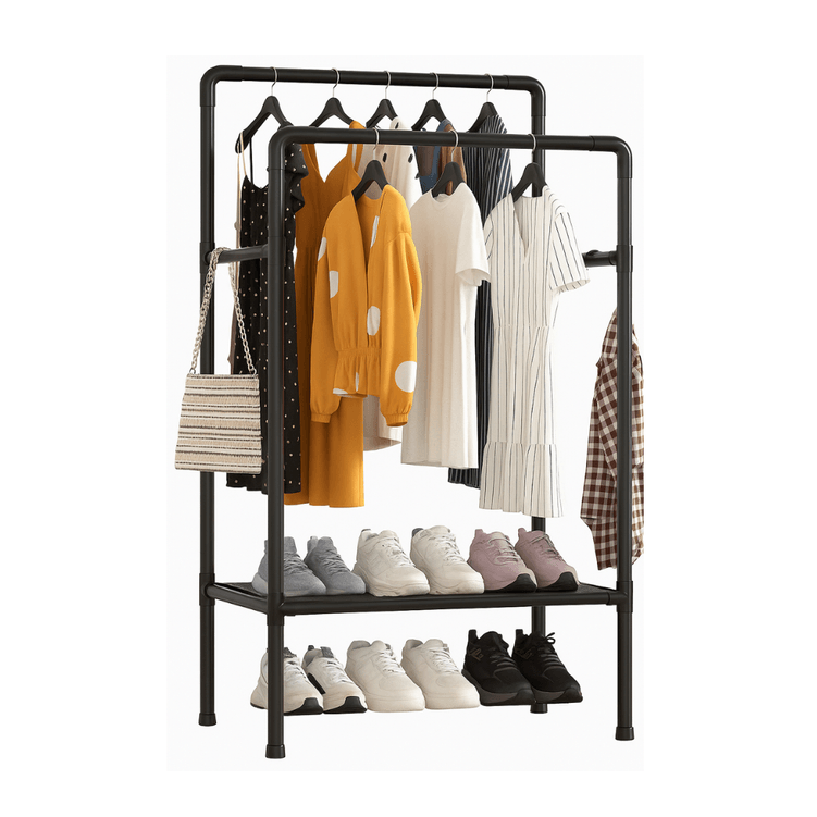 Cabideiro Multiuso Preto 100M - Dolce Home Cabideiro Multiuso Preto 100M - Dolce Home